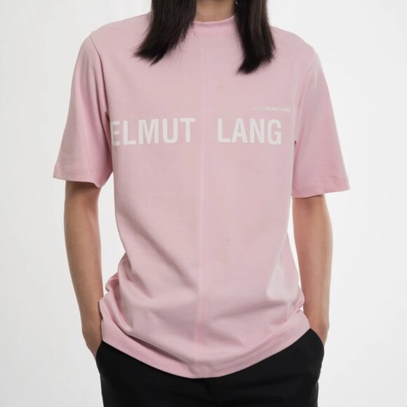 Helmut Lang 100% Cotton Pink T-Shirt - Picture 2 of 8